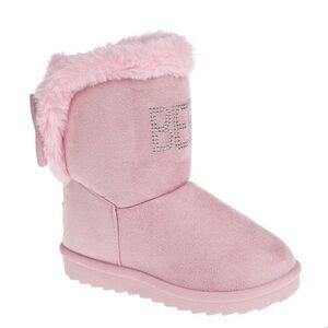 bebe Girl's Toddler Winter Boots with Sparkling Studs Boots Size 5
